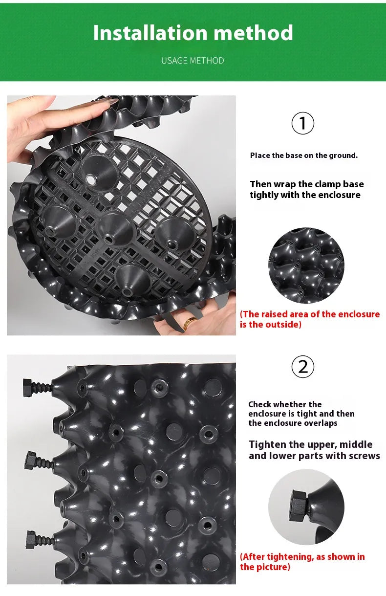 Root control device for plants and landscaping to promote healthy growth