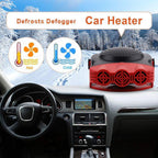 SnugRide Pro - Quickly removes fogged windows and heats your car immediately