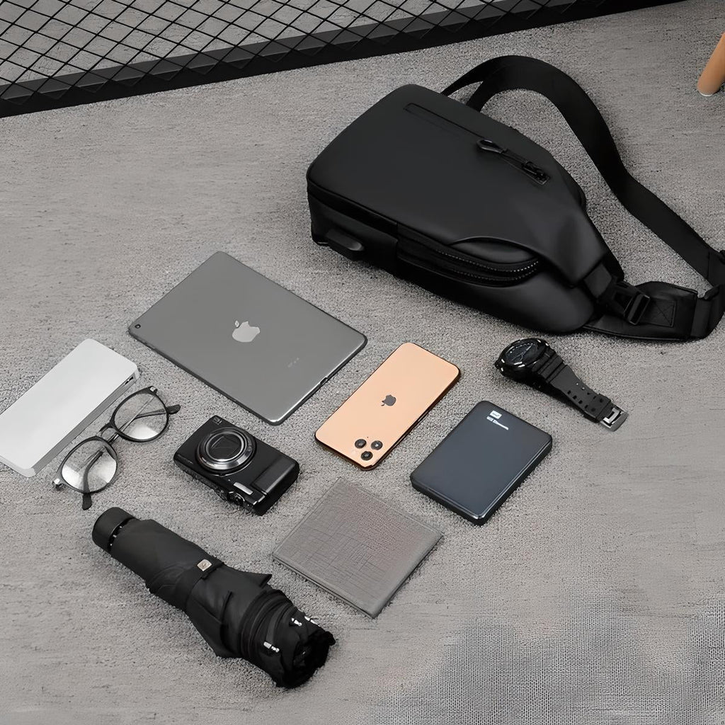 AquaGuard Luxe Shoulder Bag | Waterproof and anti-theft design for a safe style