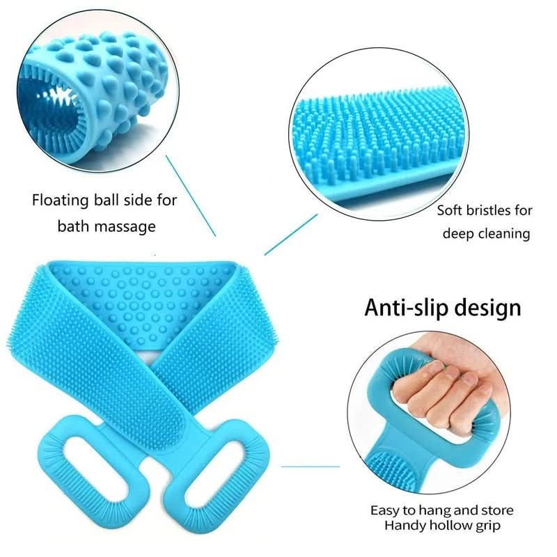 Silicone body scrub for smooth & radiant skin