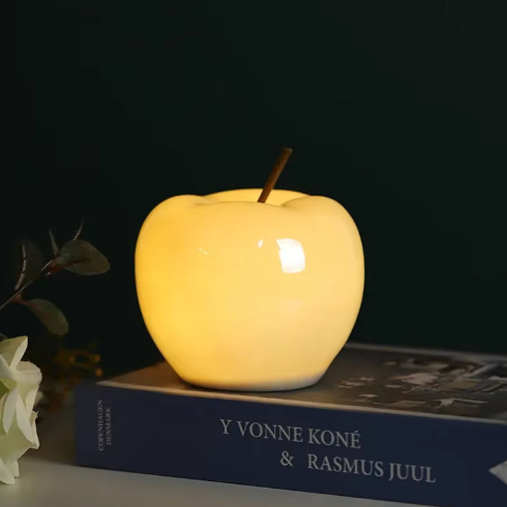 Apple Translucent Nightstand Lamp