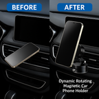 Dynamic Rotating Magnetic Car Phone Holder
