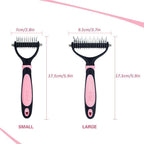 Pet Care Double Comb