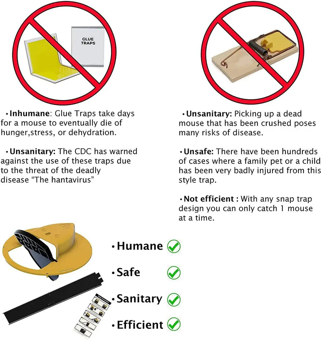 RamonaSnap — Finally stress-free and safely free your home from rats!