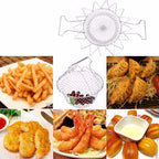 GourmetCraft Elite Cooking Basket | Versatile stainless steel basket for effortless cooking and steaming