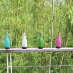 5 Piece Solar Wine Bottle Light Outdoor Decoration Plastic LED Hanging Light
