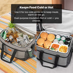 33L Waterproof Cooler Bag | Insulated, Spacious & Ideal for Picnics, Beach Days, Hiking, and Outdoor Activities
