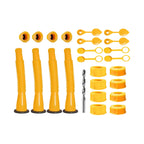 Upgraded replacement fuel can spout with flexible head