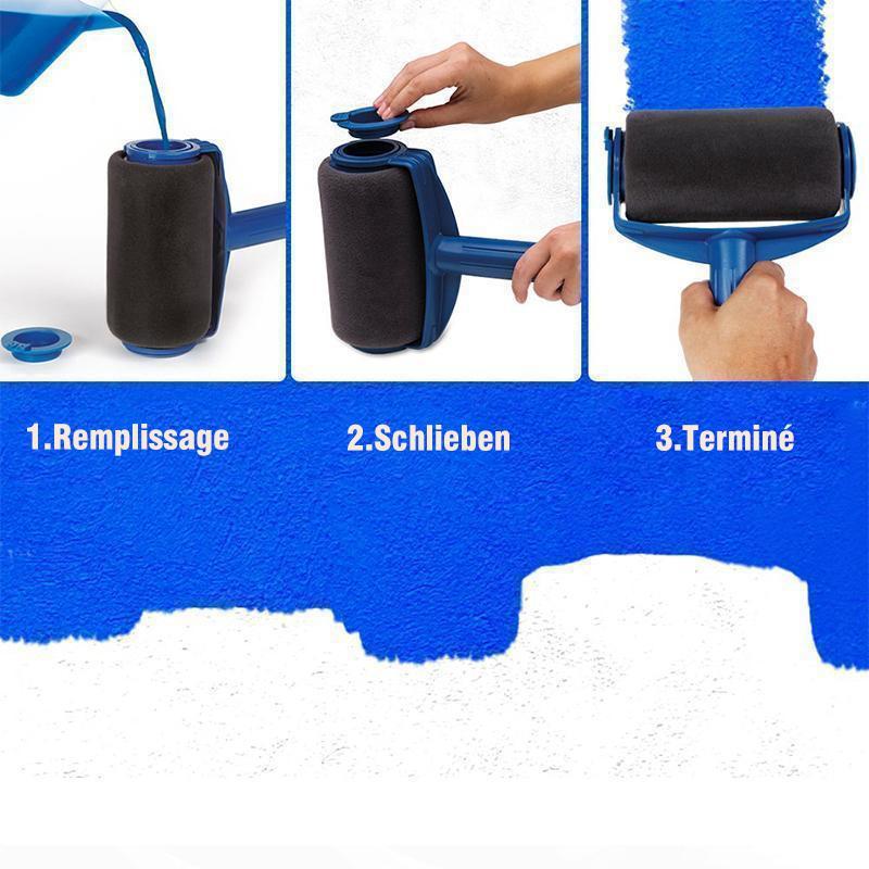 Paint roller with container - 5 pieces/8 pieces