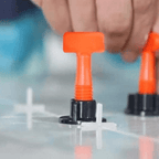 Reusable Tile Leveling System