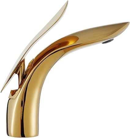 Luxurious modern bathroom faucet