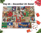 Christmas Advent Calendar Puzzle Game 1000 Pieces