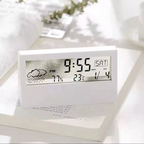 Minimalist digital clock