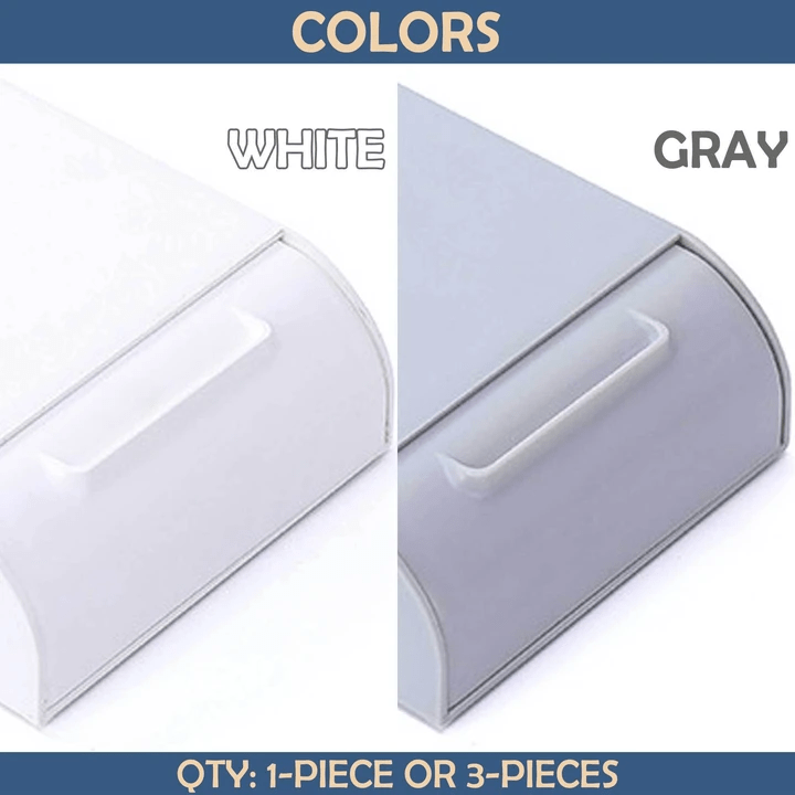 Storage drawer under the table without perforation