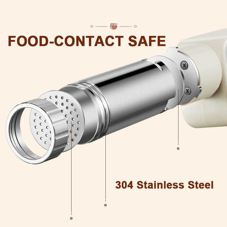 Multi-functional handheld electric pasta maker
