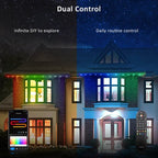 MagicGlow - Simple vibrant outdoor lighting with app control