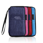 Multi-Pocket Family Travel Document Bag