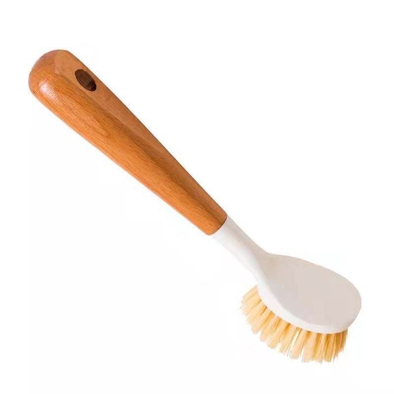 Wooden Handle Pan Brush