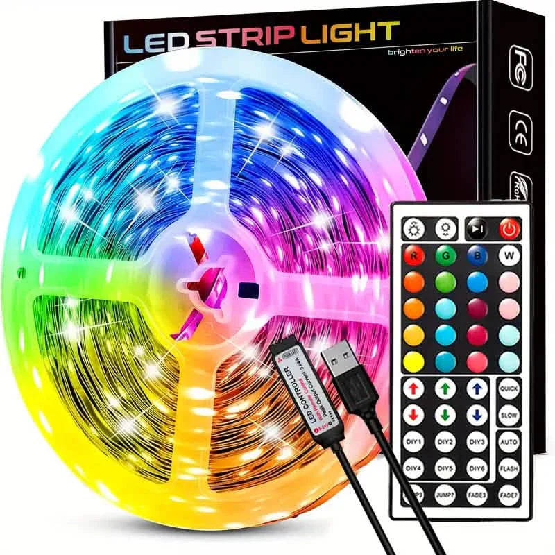 33Ft LED strip lights with IR 44-key remote control