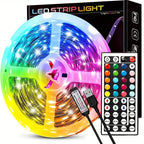 33Ft LED strip lights with IR 44-key remote control