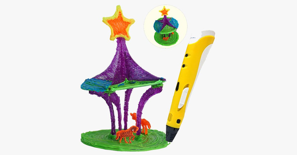 Best 3D Printing Pen for Kids with Different Colors PLA Filament