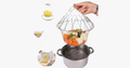Folding Frying Basket Kitchen Appliance – Efficient Cooking Like Never Before!