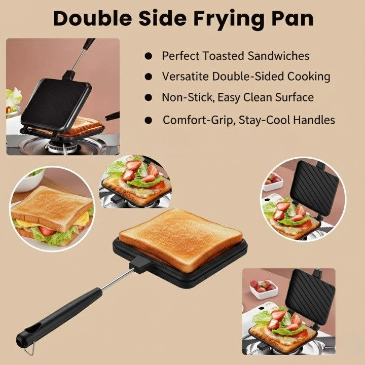 Double-Sided Non Stick Best Sandwich Toaster