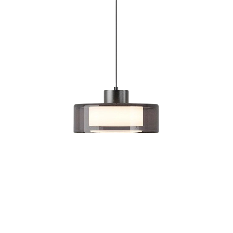 Italian Glass Pendant Lamp in Elegant Design