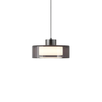 Italian Glass Pendant Lamp in Elegant Design
