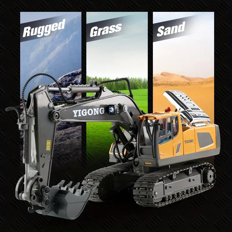 Premium RC Remote-Controlled Excavator - Experience Ultimate Adventures