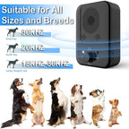 Ultrasonic training device for dog barking