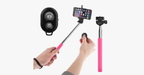 Selfie stick with remote control Bluetooth trigger – Take photos like never before!
