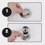 Stainless Steel Drain Filter with Hair Catcher – Rustproof Sieve for Kitchen and Bathroom, Clog-free