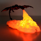 Fire-Breathing Dragon Lamp