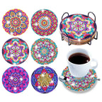 Diamond Crafts Coaster Diamond Painting Coaster (Mandala)