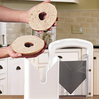 Stainless Steel Bagel Slicer For Small & Large Bagels