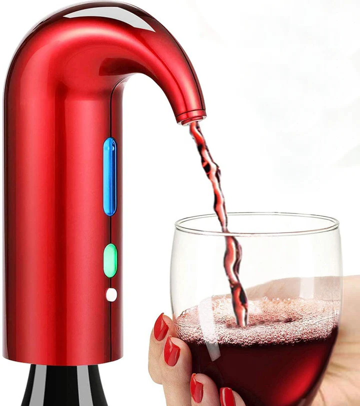 Electric Wine Aerator Pourer Dispenser