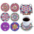 Diamond Crafts Coaster Diamond Painting Coaster (Mandala)