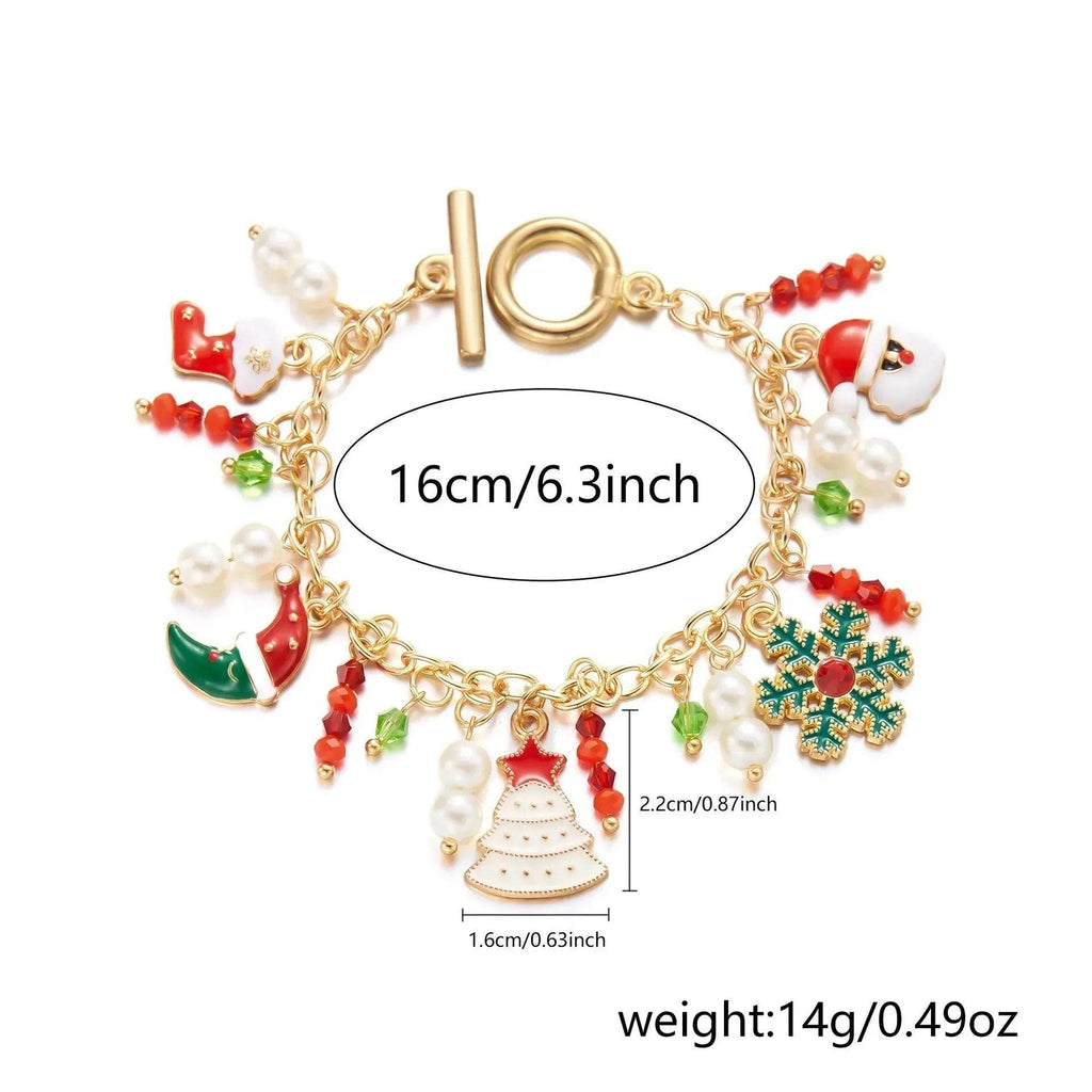 Christmas advent charm bracelet Nutcracker Charm Bracelet