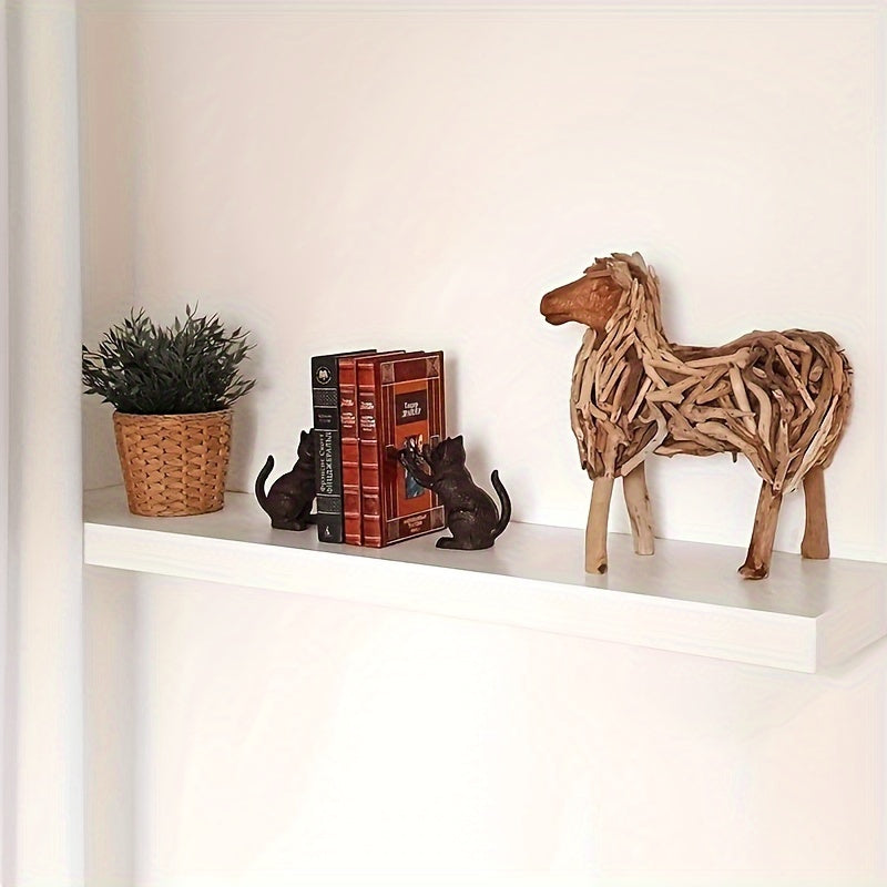 IronVintage – Timeless Cast Iron Bookends with Classic Look
