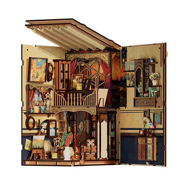 Whispers of Starlit Frames DIY Book Nook Kit