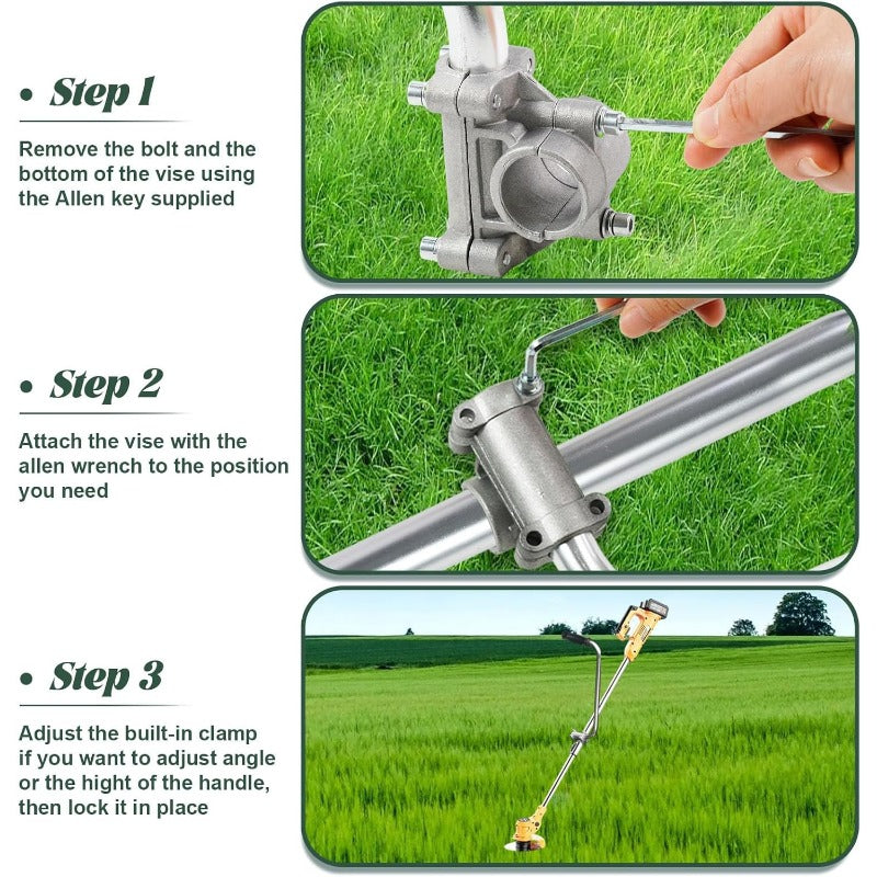 Ergonomic Back-Saving Trimmer Grip