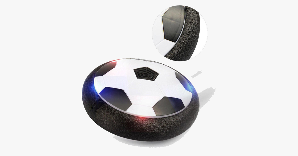Indoor and Outdoor Air Power Hover Ball - With LED lights and glides through the air