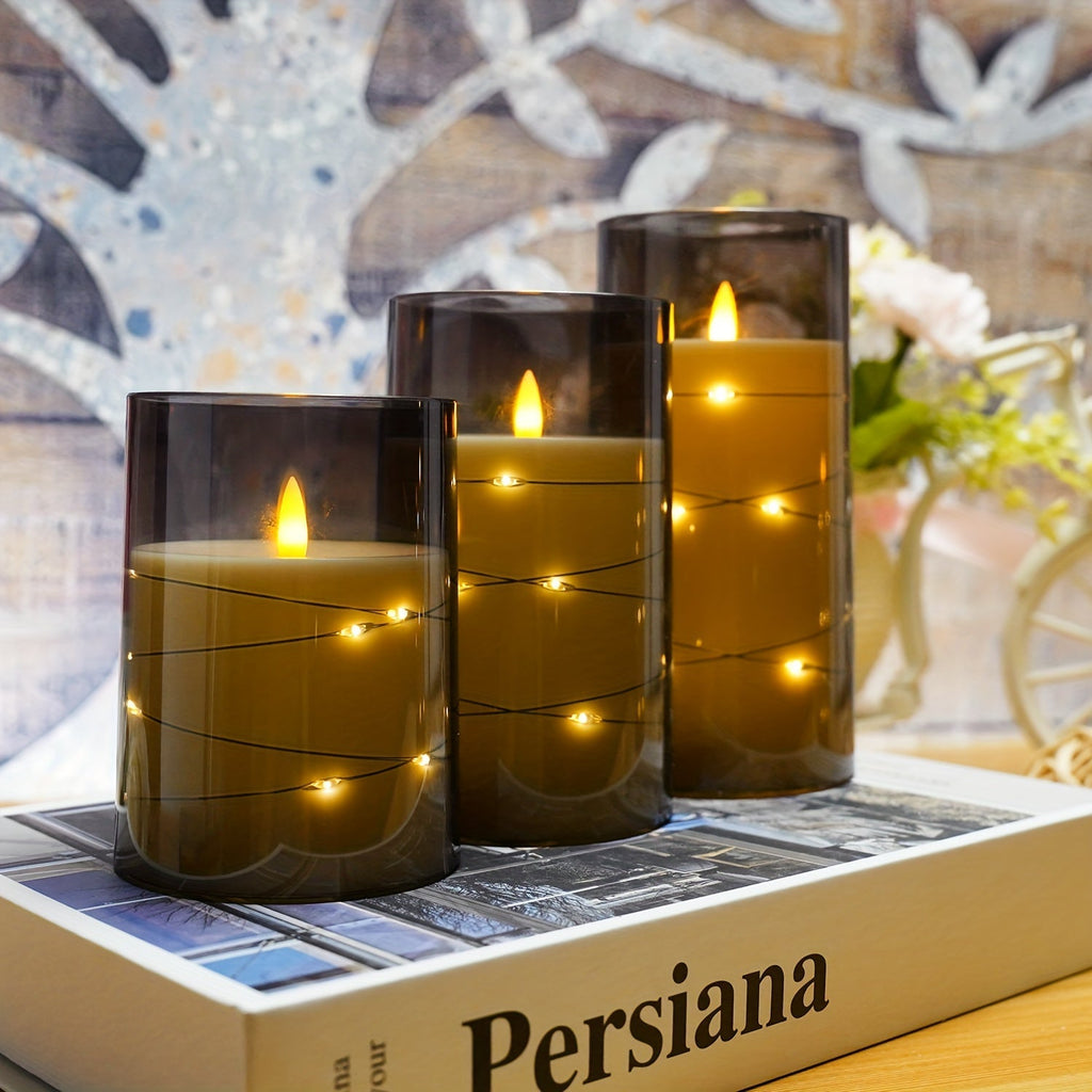 StarGlow LED Candle Set – Enchanting Atmosphere for Home