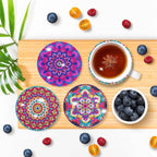 Diamond Crafts Coaster Diamond Painting Coaster (Mandala)