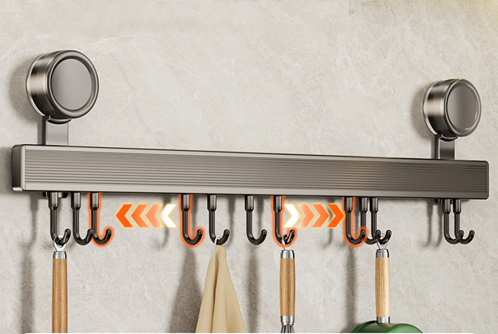ChefSpace Kitchen Wall Hook Rail