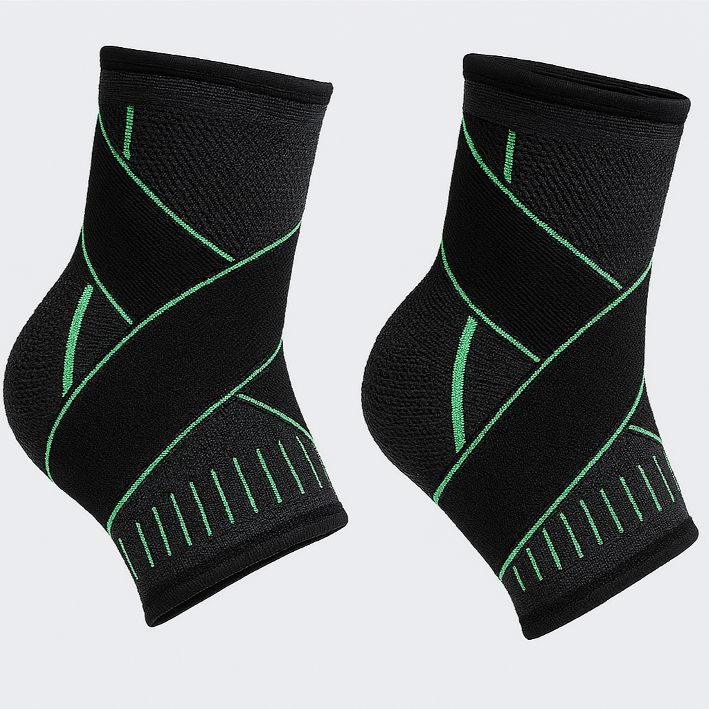 Adjustable Compression Ankle Support Brace for Sports and Workout