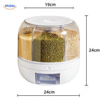 360° Rotating Grain Dispenser - SpinStore GrainKeeper