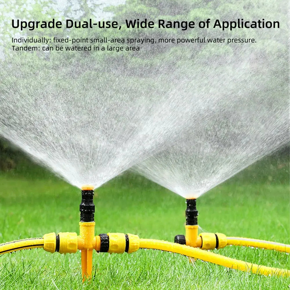 360° Garden Sprinkler with Ground Spike – Ideal for Permanent Installation in the Garden