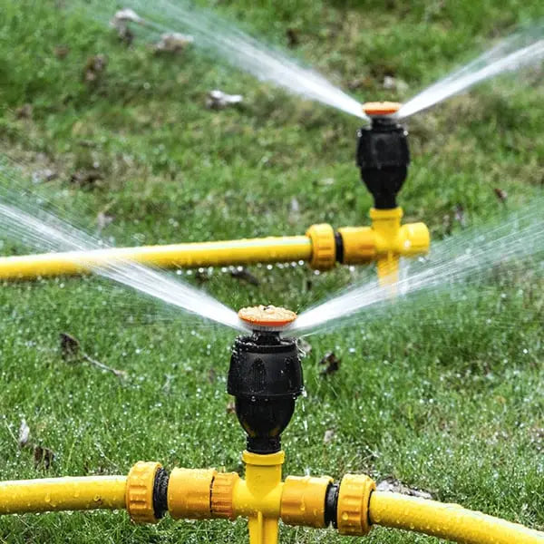 360° Garden Sprinkler with Ground Spike – Ideal for Permanent Installation in the Garden